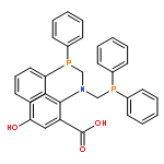 Benzoic acid, 2-[bis[(diphenylphosphino)methyl]amino]-5-hydroxy-