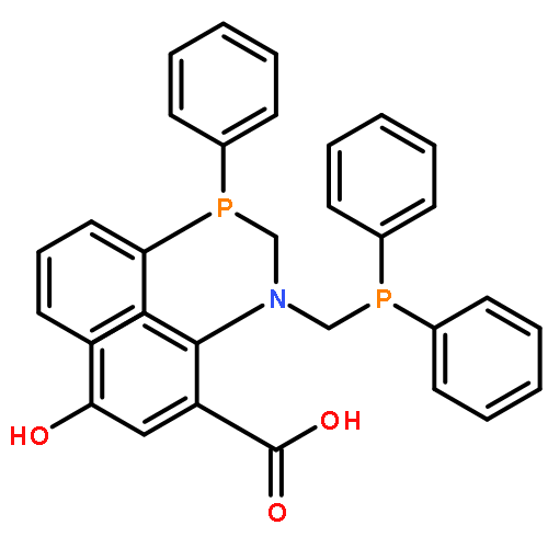 Benzoic acid, 2-[bis[(diphenylphosphino)methyl]amino]-5-hydroxy-