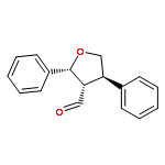 3-Furancarboxaldehyde, tetrahydro-2,4-diphenyl-, (2R,3S,4R)-rel-