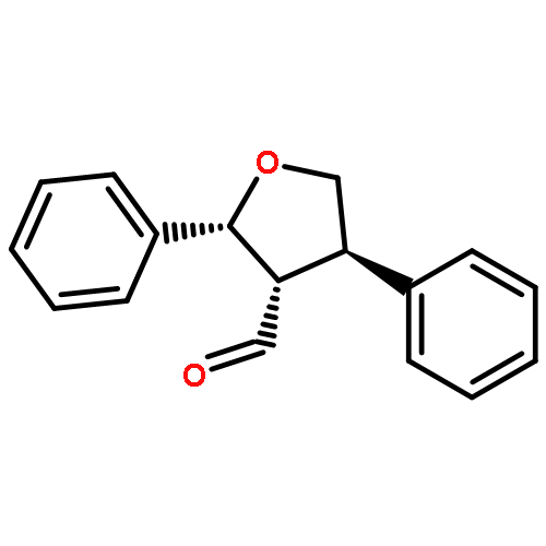 3-Furancarboxaldehyde, tetrahydro-2,4-diphenyl-, (2R,3S,4R)-rel-