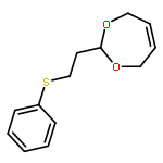 1,3-DIOXEPIN, 4,7-DIHYDRO-2-[2-(PHENYLTHIO)ETHYL]-