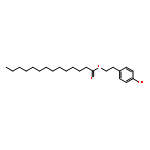 4-hydroxyphenethyl tetradecanoate