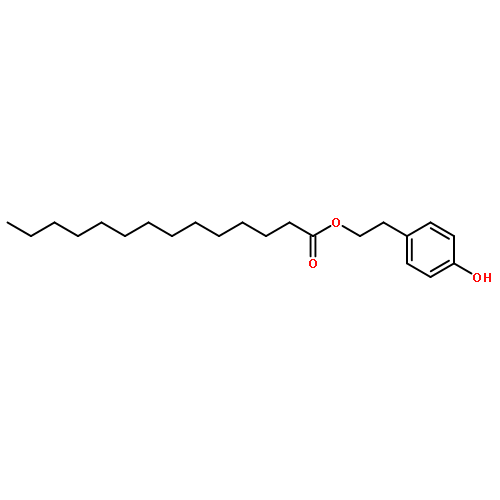 4-hydroxyphenethyl tetradecanoate