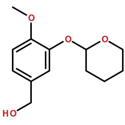 Benzenemethanol, 4-methoxy-3-[(tetrahydro-2H-pyran-2-yl)oxy]-