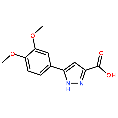 5-(3,4-Dimethoxy-phenyl)-2H-pyrazole-3-carboxylic acid