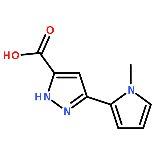 3-(1-Methyl-1H-pyrrol-2-yl)-1H-pyrazole-5-carboxylic acid