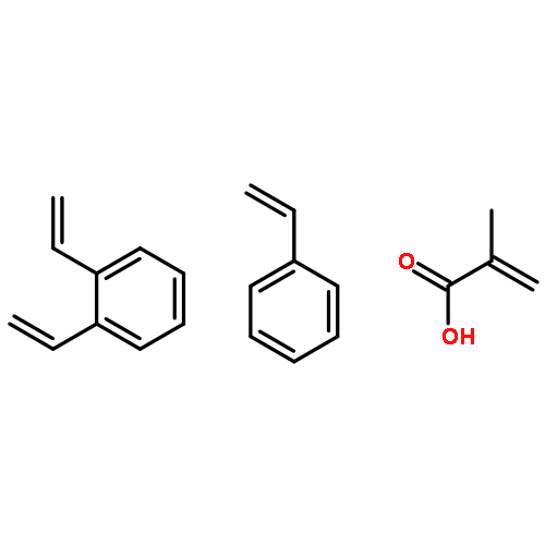 2-Propenoic acid, 2-methyl-, polymer with diethenylbenzene and ethenylbenzene