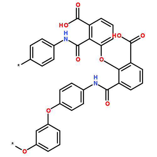 POLY[OXY-1,3-PHENYLENEOXY-1,4-PHENYLENEIMINOCARBONYL(CARBOXYPHENYLENE)OXY(CARBOXYPHENYLENE)CARBONYLIMINO-1,4-PHENYLENE]