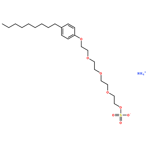 Poly(oxy-1,2-ethanediyl),a-sulfo-w-(nonylphenoxy)-, ammonium salt(1:1)