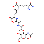 D-Lysinamide,N6-[N-(N-acetylmuramoyl)-L-alanyl-D-g-glutamyl]-6-carboxy-, (6R)-