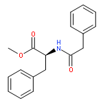 L-PHENYLALANINE, N-(PHENYLACETYL)-, METHYL ESTER