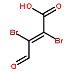 2-Butenoic acid, 2,3-dibromo-4-oxo-, (2E)-