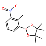 4,4,5,5-Tetramethyl-2-(2-methyl-3-nitrophenyl)-1,3,2-dioxaborolane