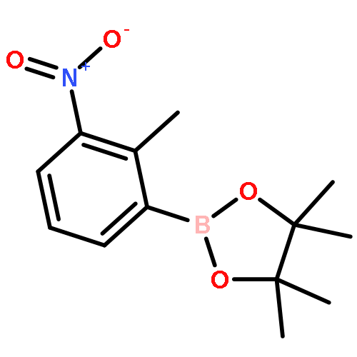 4,4,5,5-Tetramethyl-2-(2-methyl-3-nitrophenyl)-1,3,2-dioxaborolane