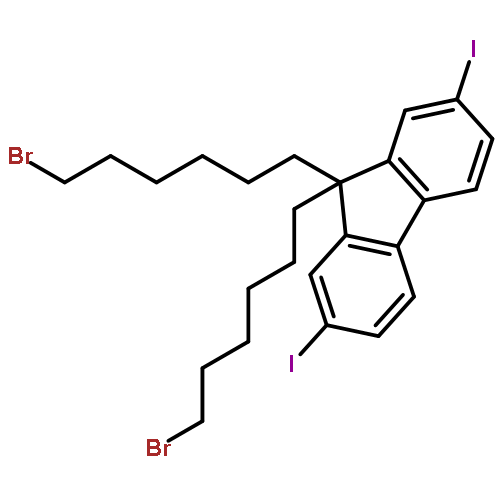 9H-Fluorene, 9,9-bis(6-bromohexyl)-2,7-diiodo-