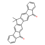 6H-Diindeno[1,2-b:2',1'-h]fluorene-12,15-dione, 6,6-dimethyl-