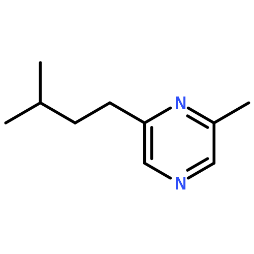 Pyrazine, 2-methyl-6-(3-methylbutyl)-