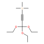 SILANE, TRIMETHYL(3,3,3-TRIETHOXY-1-PROPYNYL)-