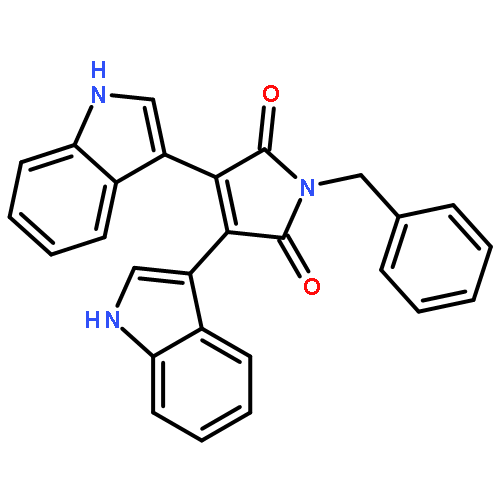 1-benzyl-3,4-bis(1H-indol-3-yl)pyrrole-2,5-dione