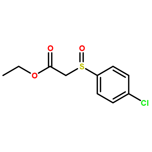 Ethyl 2-((4-chlorophenyl)sulfinyl)acetate