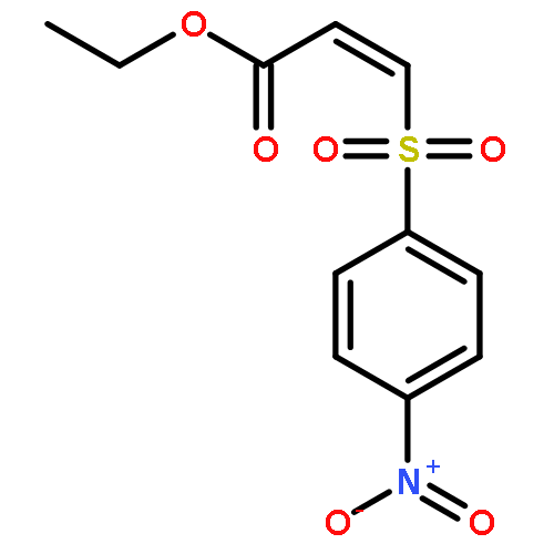 2-PROPENOIC ACID, 3-[(4-NITROPHENYL)SULFONYL]-, ETHYL ESTER, (2Z)-