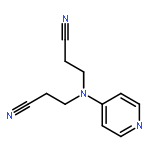 3-[2-cyanoethyl(pyridin-4-yl)amino]propanenitrile