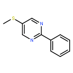 5-(Methylsulfanyl)-2-phenylpyrimidine