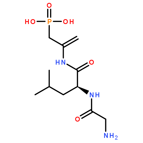 L-LEUCINAMIDE, GLYCYL-N-[1-(PHOSPHONOMETHYL)ETHENYL]-