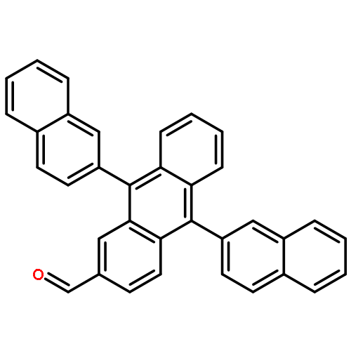 2-Anthracenecarboxaldehyde, 9,10-di-2-naphthalenyl-