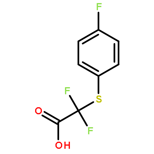 Acetic acid, difluoro[(4-fluorophenyl)thio]-