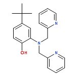 Phenol, 2-[bis(2-pyridinylmethyl)amino]-4-(1,1-dimethylethyl)-