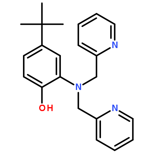 Phenol, 2-[bis(2-pyridinylmethyl)amino]-4-(1,1-dimethylethyl)-