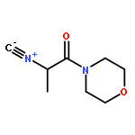 Morpholine, 4-(2-isocyano-1-oxopropyl)-