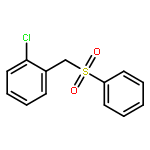 1-(benzenesulfonylmethyl)-2-chlorobenzene