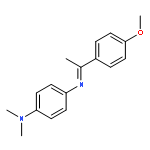 1,4-BENZENEDIAMINE, N'-[1-(4-METHOXYPHENYL)ETHYLIDENE]-N,N-DIMETHYL-