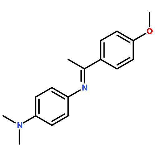 1,4-BENZENEDIAMINE, N'-[1-(4-METHOXYPHENYL)ETHYLIDENE]-N,N-DIMETHYL-