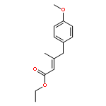 2-Butenoic acid, 4-(4-methoxyphenyl)-3-methyl-, ethyl ester