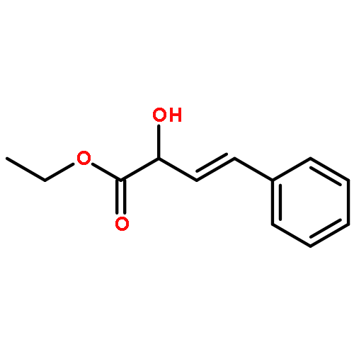 3-Butenoic acid, 2-hydroxy-4-phenyl-, ethyl ester, (3E)-