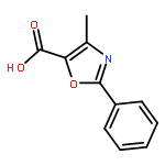 5-Oxazolecarboxylicacid, 4-methyl-2-phenyl-