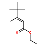 2-PENTENOIC ACID, 3,4,4-TRIMETHYL-, ETHYL ESTER