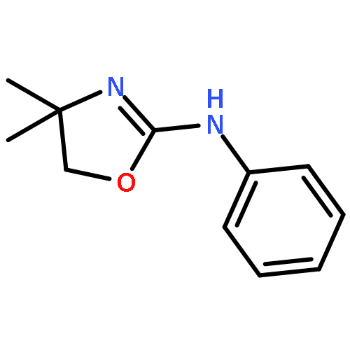 2-Oxazolamine, 4,5-dihydro-4,4-dimethyl-N-phenyl-