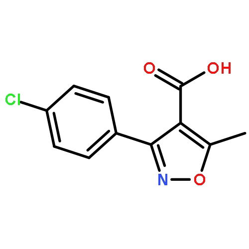 3-(4-Chlorophenyl)-5-methylisoxazole-4-carboxylic acid