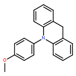 ACRIDINE, 9,10-DIHYDRO-10-(4-METHOXYPHENYL)-