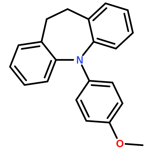 5H-Dibenz[b,f]azepine, 10,11-dihydro-5-(4-methoxyphenyl)-