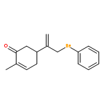 2-Cyclohexen-1-one, 2-methyl-5-[1-[(phenylseleno)methyl]ethenyl]-