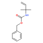 Carbamic acid, (1,1-dimethyl-2-propenyl)-, phenylmethyl ester