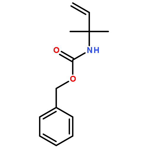 Carbamic acid, (1,1-dimethyl-2-propenyl)-, phenylmethyl ester