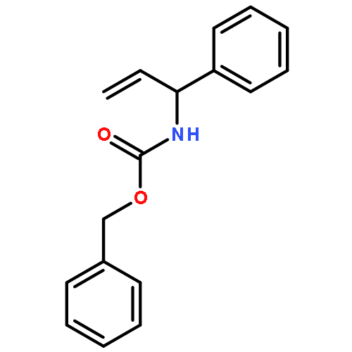 Carbamic acid, (1-phenyl-2-propenyl)-, phenylmethyl ester