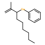 BENZENE, [[1-(1-METHYLETHENYL)HEPTYL]SELENO]-