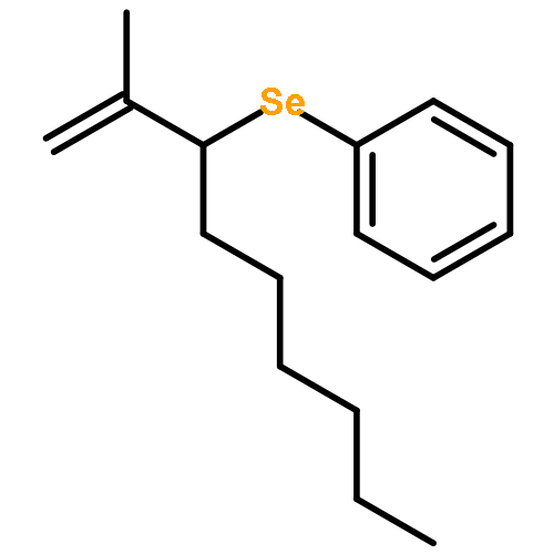 BENZENE, [[1-(1-METHYLETHENYL)HEPTYL]SELENO]-